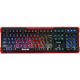 Tastatura USB Marvo KG629G gejmerska multimedijalna sa Rainbow pozadinskim osvetljenjem crna